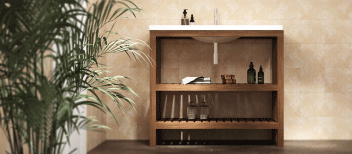 Коллекция мебели для ванных комнат Provence — для тех, кто хочет быть ближе к природе