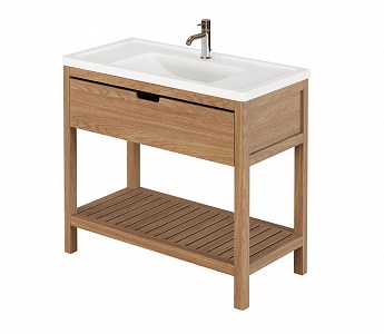 Тумба с раковиной Creto Provence Family Wood 105 рис 3