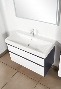 Тумба с раковиной подвесная Creto Amelia 100 рис 13