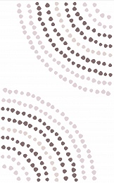 Вставка Monica wave 25х40