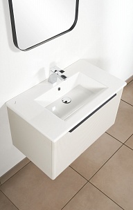 Тумба с раковиной Creto Luna Ivory 80 см, 17-IV80 рис 10