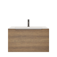 Тумба с раковиной Creto Luna Wood 80 см 17-WD80