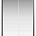 Душевой уголок Creto Tenta стекло прозрачное профиль черный 140х70 см, 123-WTW-140-C-B-8 + 123-SP-700-C-B-8 (1)