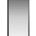 Боковое стекло Creto Astra 700 мм, стекло прозрачное профиль черный, 121-SP-700-C-B-6 (1)