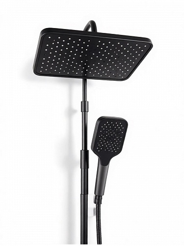 Душевая стойка Creto Водопад 4 режима, оружейная сталь матовая, CRE-DS-003 рис 3