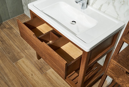 Тумба под раковину Creto Provence Family Wood  85 рис 5