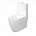 Унитаз-компакт Creto Logan L1 1001-004-WF безободковый с крышкой-сиденьем микролифт, белый (1)