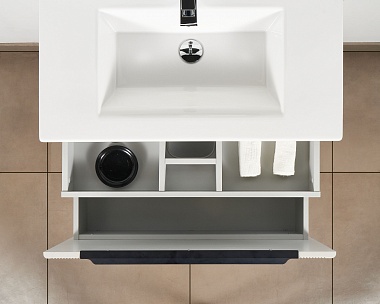 Тумба с раковиной Creto Luna Ivory 60 см, 17-IV60 рис 14