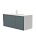 Тумба с раковиной Creto Cava 110 левая Blue Solid с подсветкой, 20-110B (3)