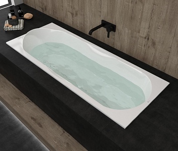 Акриловая ванна Creto Etna 170x75 рис 9
