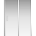 Душевой уголок Creto Nota стекло прозрачное профиль хром 120х70 см, 122-WTW-120-C-CH-6 + 122-SP-700-C-CH-6 (1)