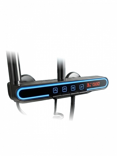 Душевая стойка Creto Океан 4 режима, оружейная сталь матовая, CRE-DS-002 рис 5