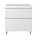 Тумба под раковину Creto Astoria 80 см белая глянцевая, 15-2080W (1)