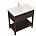 Раковина Creto Taormina 85х49 искусственный камень Solid Surface белая матовая без перелива 1088-001 (3)