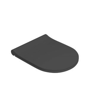 Крышка-сиденье для унитаза Creto Logan L3 черный матовый 1003-002-L3BlMatLID