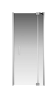 Душевая дверь Creto Tenta 123-WTW-90-C-CH-8 стекло прозрачное EASY CLEAN профиль хром, 90х200 см
