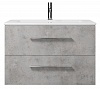 Тумба с раковиной подвесная Creto Ares 80 серая