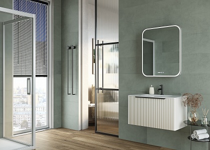 Тумба с раковиной Creto Luna Ivory 100 см, 17-IV100 рис 7