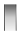 Боковое стекло Creto Astra 700 мм, стекло прозрачное профиль черный, 121-SP-700-C-B-6
