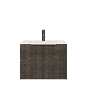 Тумба с раковиной Creto Luna Venge 60 см 17-VG60