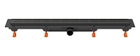 Душевой лоток 85 см Creto Walkway CRE-850 WB с решеткой, черный