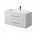 Тумба с раковиной подвесная Creto Ares 100 белый (2)