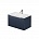 Тумба с раковиной Creto Luna Blue 80 см 17-Bl80B (2)