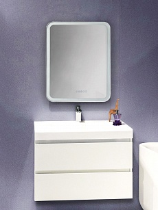 Зеркальный шкаф Creto Attento 60x84см с LED-подсветкой рис 3
