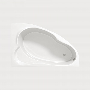 Акриловая ванна Creto Glaze 140х90 см левая 16-14090L