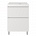 Тумба под раковину Creto Astoria 60 см белая глянцевая, 15-2060W (1)