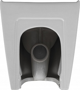 Чаша напольного унитаза безободковая Creto Logan L5 1005-001-L6CW с крышкой-сиденьем микролифт, белая рис 18