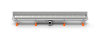 Душевой лоток 75 см Creto Walkway CRE-750 WH-P с решеткой, хром