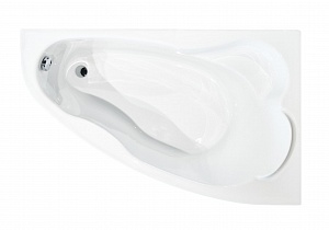Акриловая ванна Creto Glaze 140х90 см левая 16-14090L
