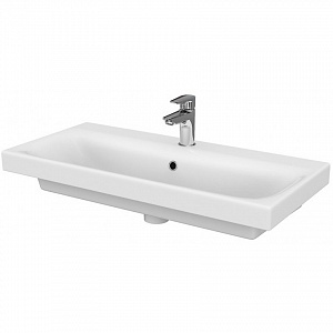 Раковина Cersanit Moduo slim 80 см белая, S-UM-MOD80SL/1