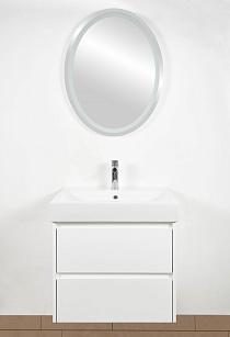 Тумба с раковиной Creto Scala White 60 см рис 7