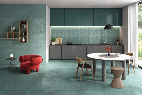 Керамогранит Foil Palladium Gold Decor 60х120 рис 2