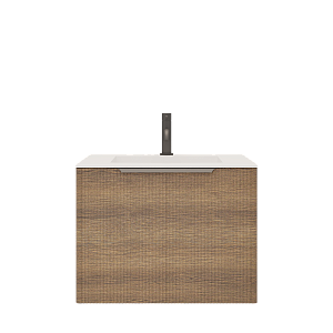 Тумба с раковиной Creto Luna Wood 60 см 17-WD60