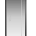 Душевая дверь Creto Tenta 123-WTW-90-C-B-8 стекло прозрачное EASY CLEAN, профиль черный, 90х200 см (1)