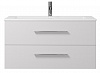 Тумба с раковиной подвесная Creto Ares 100 белый