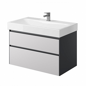 Тумба с раковиной подвесная Creto Amelia 80 рис 2