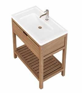Тумба с раковиной  Creto Provence Family Wood  85 рис 2