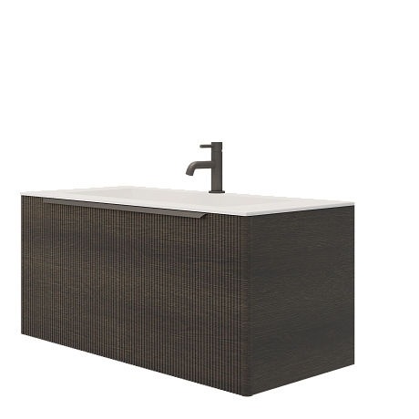 Тумба с раковиной Creto Luna Venge 100 см 17-VG100 рис 2