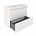 Тумба с раковиной Creto Style 80 см белая глянцевая, 16-2080W (5)