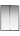 Душевая дверь Creto Astra стекло прозрачное профиль черный 140х195 см 121-WTW-140-C-B-6