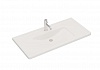 Раковина Creto Taormina 100х49 искусственный камень Solid Surface белая матовая без перелива 1188-001