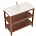 Раковина Creto Taormina 100х49 искусственный камень Solid Surface белая матовая без перелива 1188-001 (2)