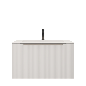 Тумба с раковиной Creto Luna Ivory 80 см, 17-IV80