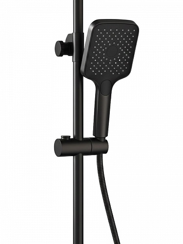 Душевая стойка Creto Поток 4 режима, оружейная сталь матовая, CRE-DS-009 рис 3