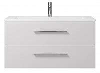 Тумба с раковиной подвесная Creto Ares 100 белый