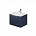 Тумба с раковиной Creto Luna Blue 60 см 17-Bl60 (2)